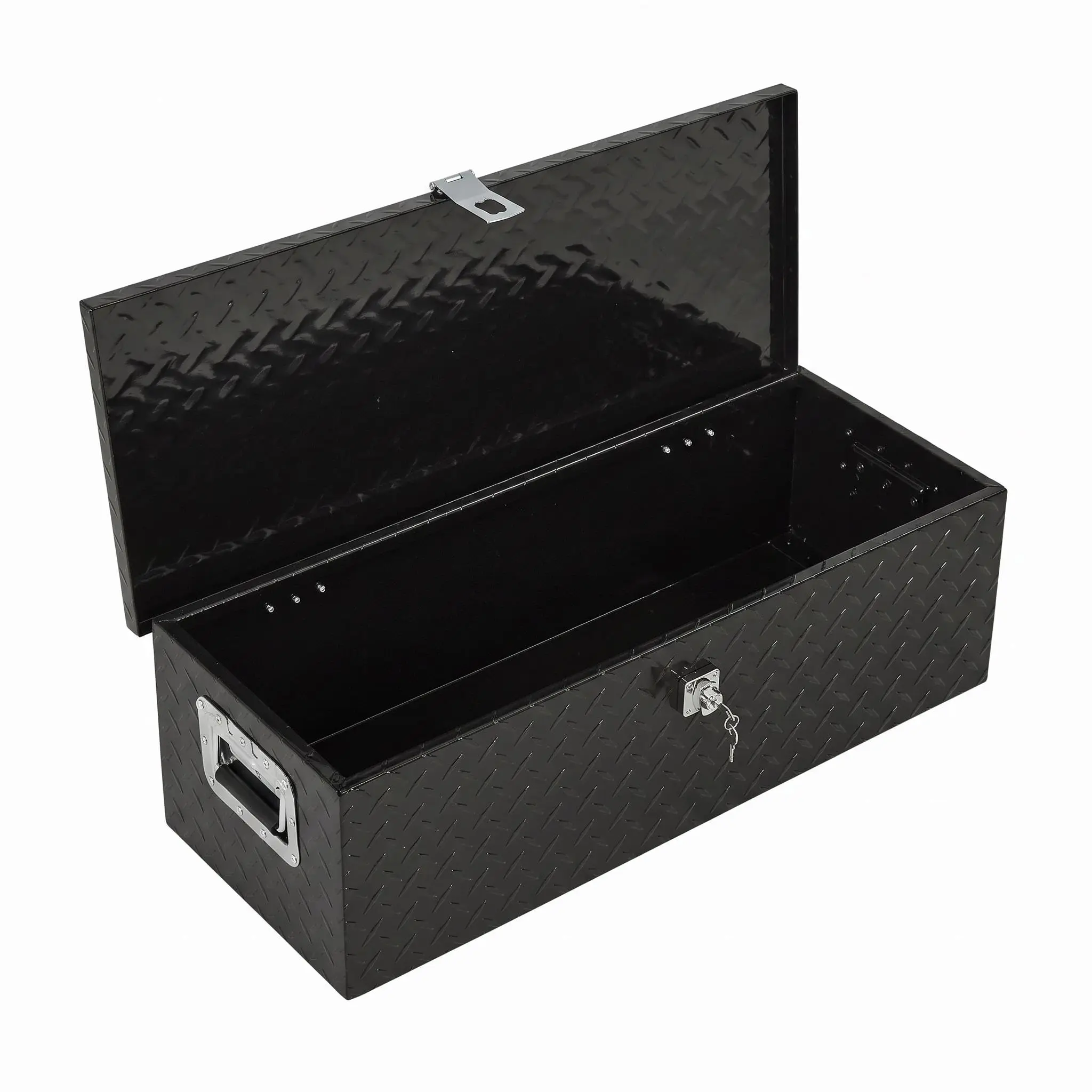 Lockable Waterproof Truck Bed Tool Box, 30 Inch Aluminum