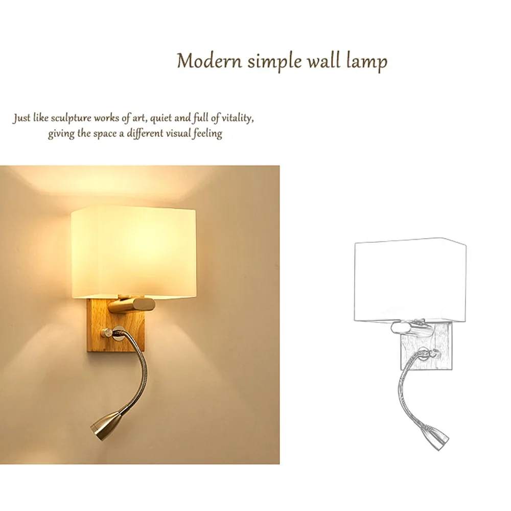 applique-murale-85-265v-avec-interrupteur-rotatif-abat-jour-en-tissu-luminaire-mural-type-lanterne-bras-pivotant-reglable-base-en-bois