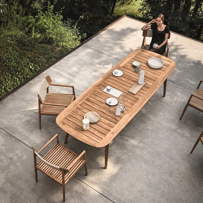 

Contemporary Outdoor Garden Patio Furniture Outdoor Table and Chair Set