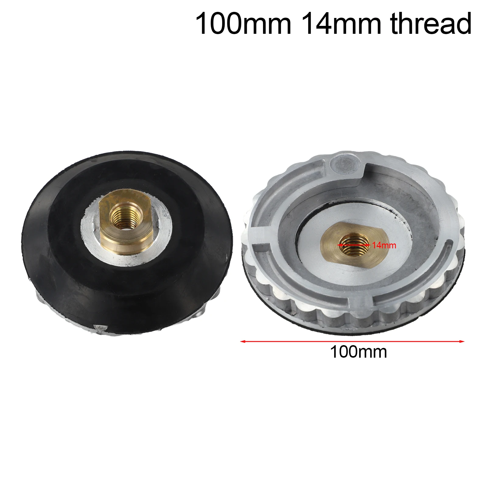 1pc 4/5Inch Backing Pad Aluminum Adapter Backer Pad Grinding Holder For Wet Stone Polishing Abrasive Tools