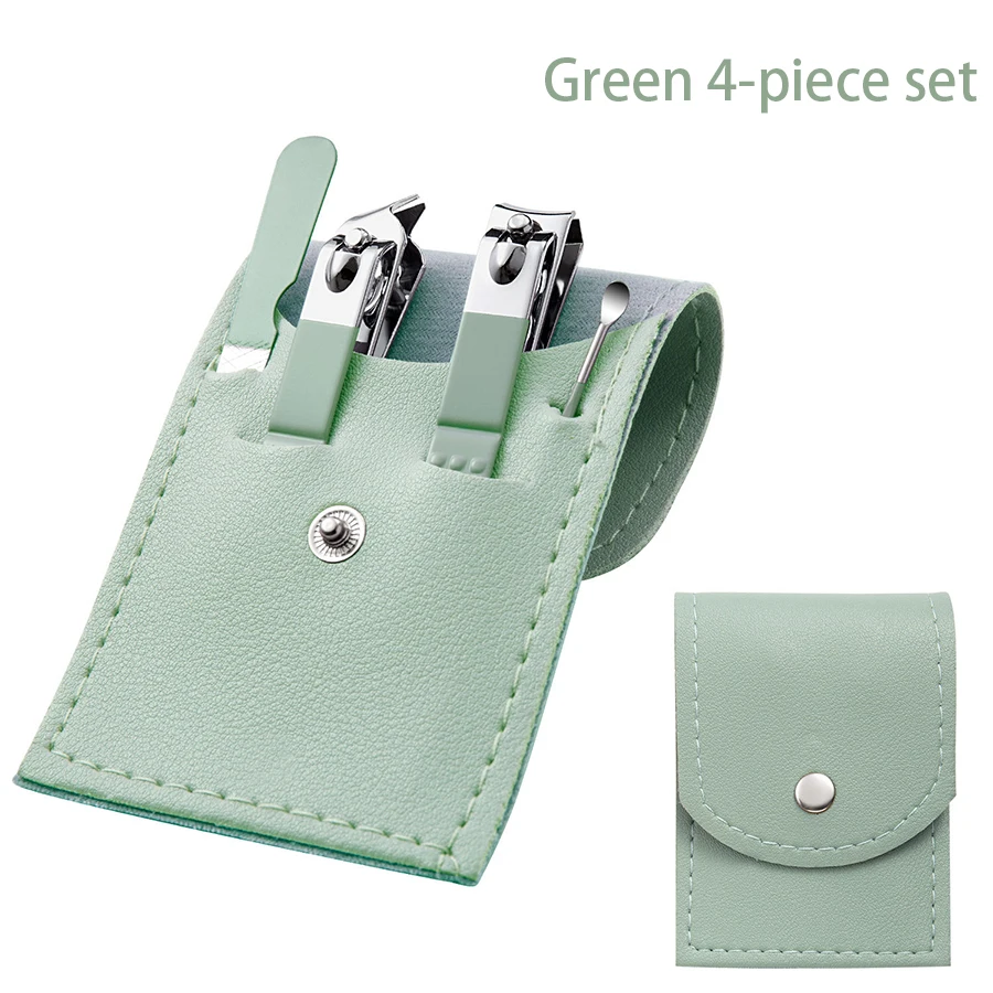 Zestaw do manicure i pedicure ze stali nierdzewnej, obcinaczki do paznokci, zestaw do pielęgnacji skórek, nożyczki do paznokci, zestaw narzędzi do codziennego użytku.