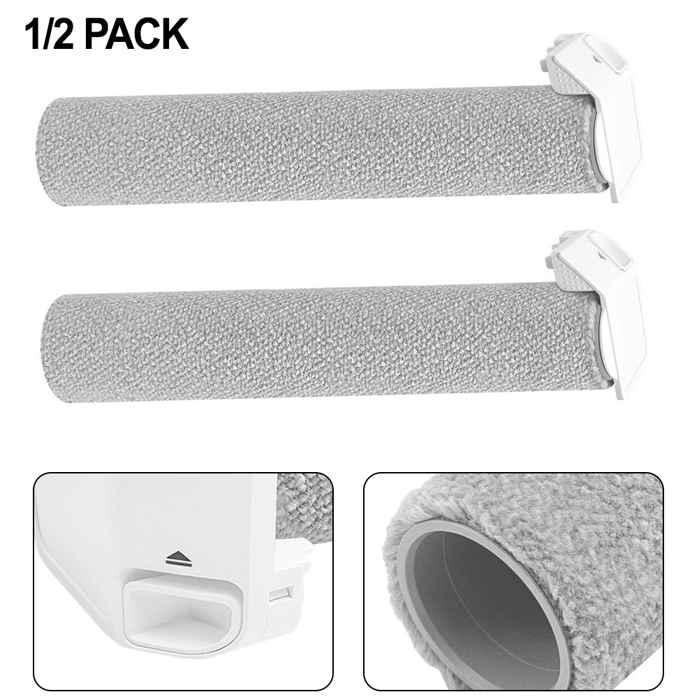 Roller Brush Mopping Roller Mop Cloth Compatible with For Xiaomi Robot Vacuum 6 PV32CN 1 or 2 Pieces per Order