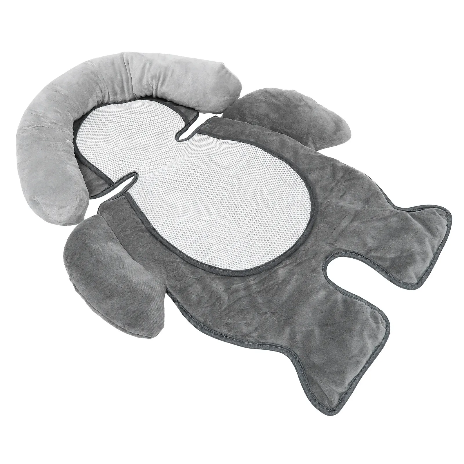 

Cartoon Baby Stroller Cushion Pram Pad Infant Seat Liner Soft Warm Baby Cushion for Dining Chair Travel Outdoor Use