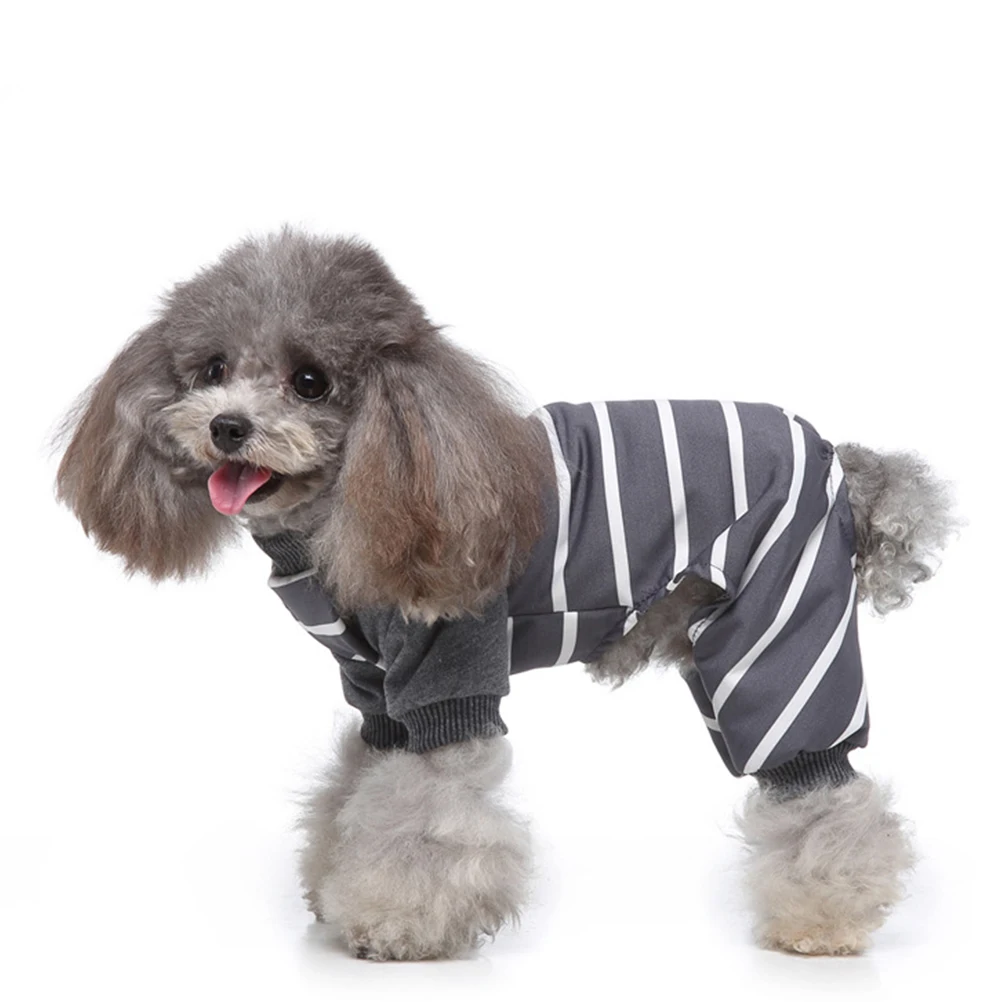 

Warm Dog Pajamas Comfortable Pet Apparel Stylish Dog Clothes Indoor Outdoor Use Puppy Accessory Soft Skin-Friendly Pet Onesie