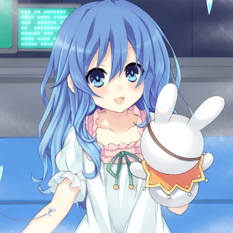 Himekawa Yoshino Role Long Curly Hair Ball Evening Dress Match Colorful Straight Bangs Long Hair Anime DATE A LIVE Cos Wig