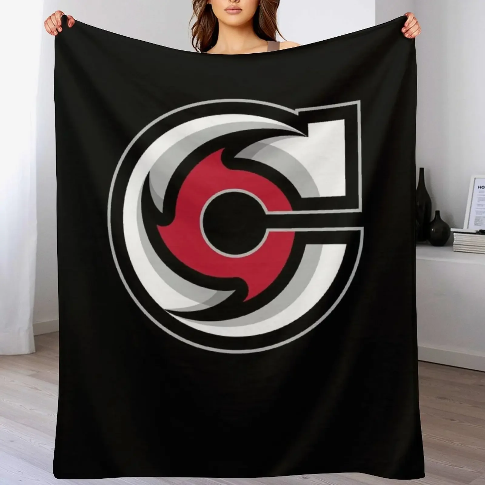 The?Cincinnati Cyclones Throw Blanket For Decorative Sofa for winter Blankets