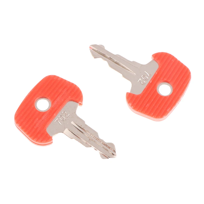 2 Pcs 209068 Red Key 702 Power Start Key 26906870 Manual Electric Hydraulic Forklift Accessories