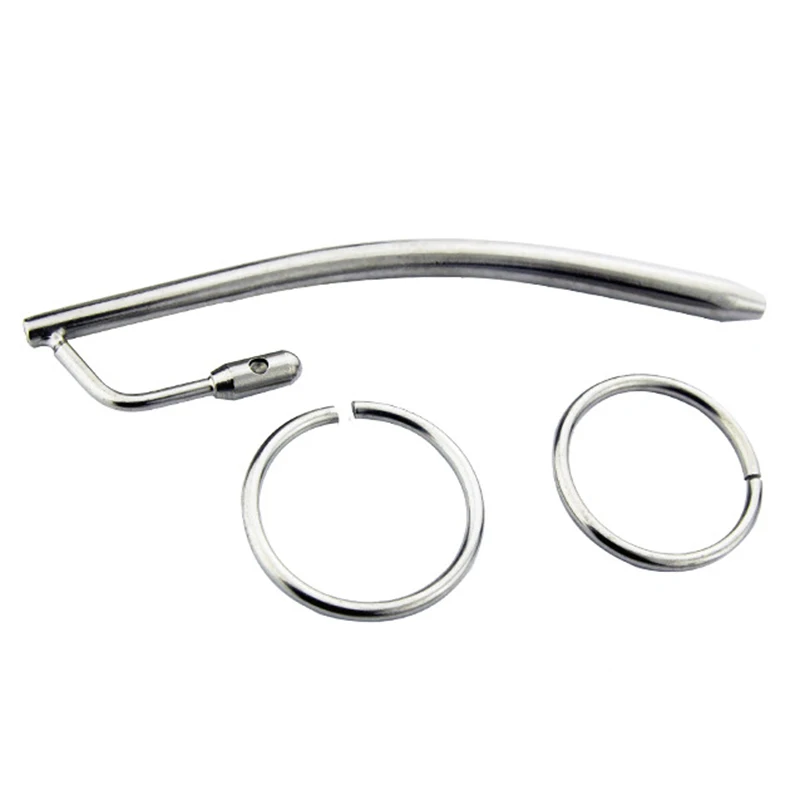 3 Size Stainless Steel Urethral Dilator Catheter Sound Penis Insert Plug Prostate Gland Stimulation Adult Erotic Sex Toy for Men