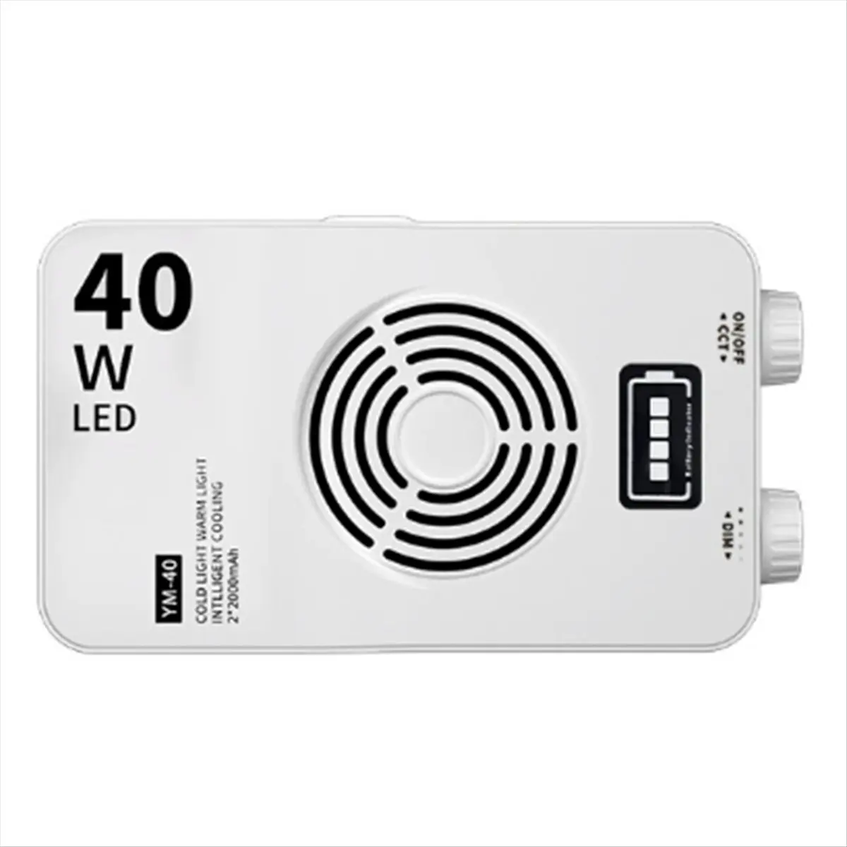 【RELAXATION】40W LED Pocket Light RGB Full-Color Fill Light ,Mobile Phone Fill Light Portable Fill Light Photography Lamp