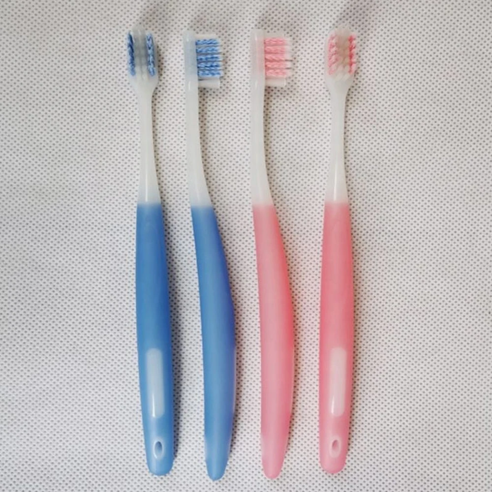 30pcs Ultra Soft Toothbrush Colored Men Women Adult Household Tooth Brush Orthodontic Teeth Brush Oral Hygiene for Sensitive Gum