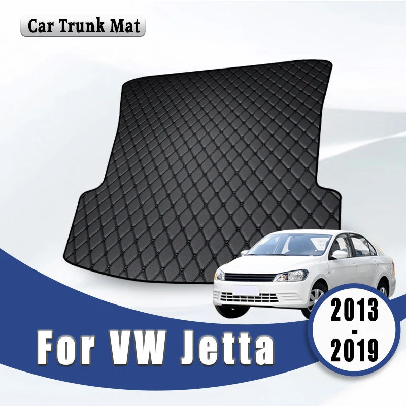 

Коврики в багажник автомобиля для Volkswagen VW Jetta 2019 2018 2017 2016 2015 2014 2013, автомобильные ковры, аксессуары для интерьера, чехлы на коврики
