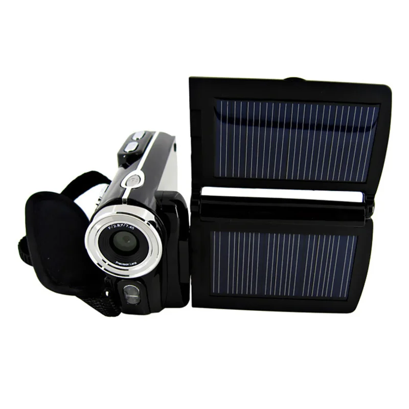 winait-ソーラー充電器デジタルビデオカメラ30インチカラーディスプレイレトロなビデオカメラhd720p