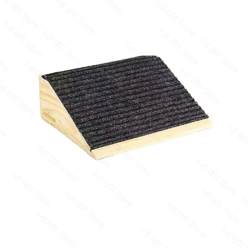 Wooden dog climbing Pet uphill stairs Small dog Low angle cat Pet ramp Dog climbing stairs