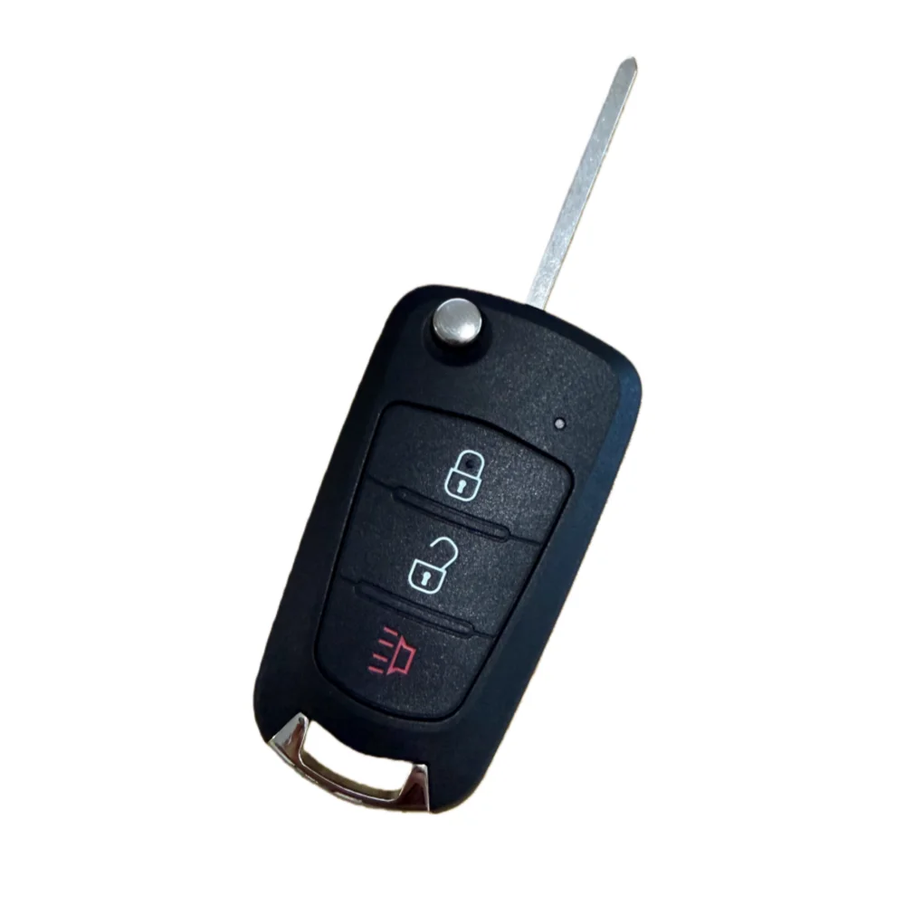 New 3 Buttons Flip Car Remote Blank Key Shell Uncut Blade FOR GREAT WALL WINGLE STEED 5 6 HAVAL HOVER H5 Folding Key Cover