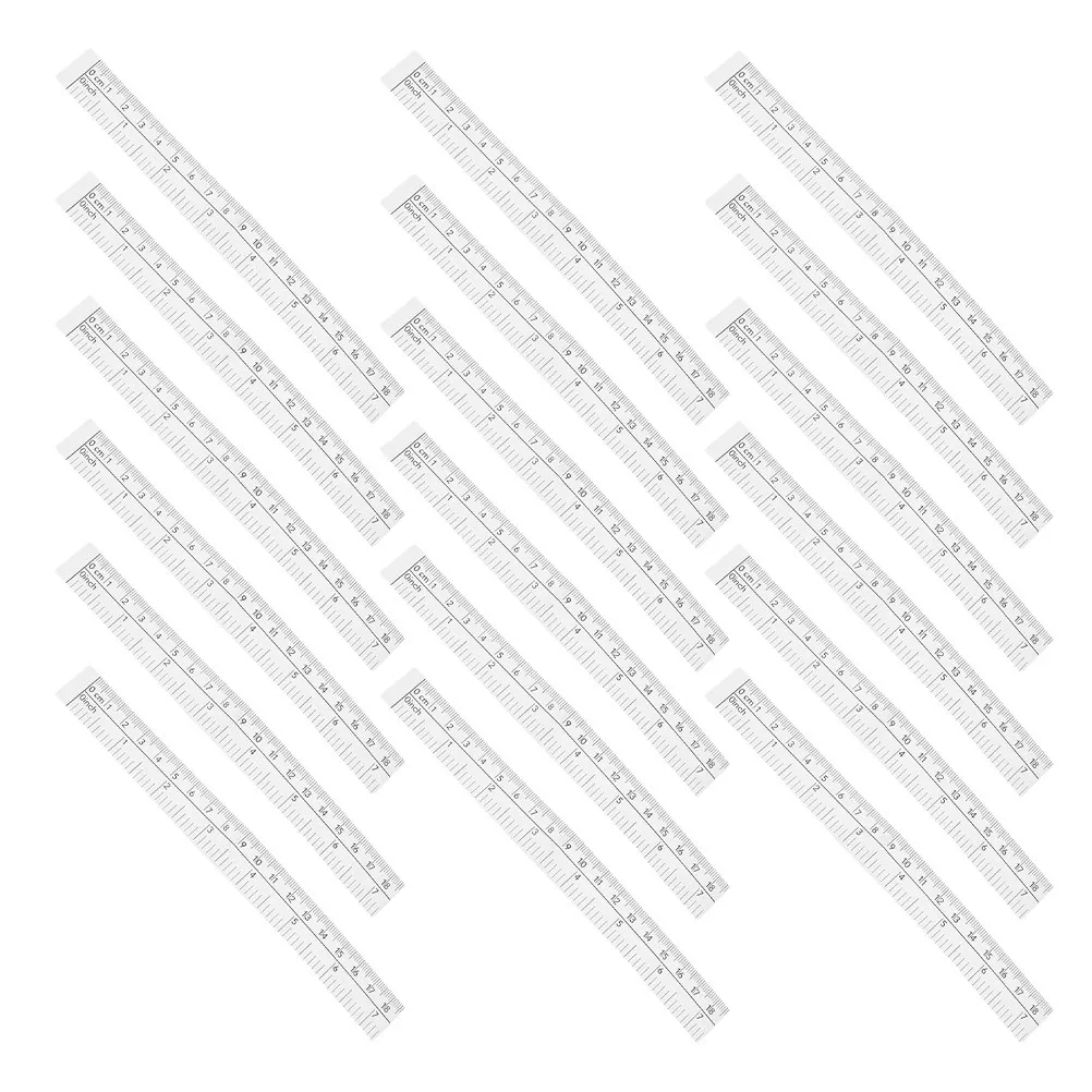 

100Pcs Paper Measuring Tape 15M Dual Sided Ruler for Body Measurement Tailor DIY Projects Portable Disposal Tool