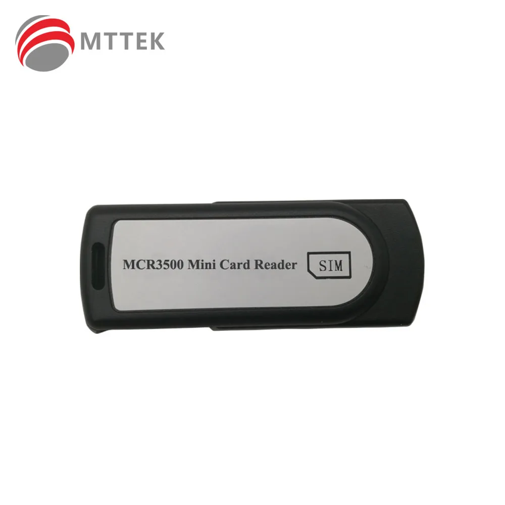 SAM/SIM/USB-stick Smart Card Reader MCR3500 Mini card reader Plug-in (SIM-Sized) Card Reader