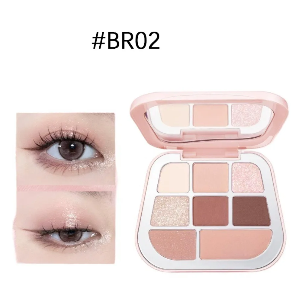 新しい 8 色のアイシャドウパレットマットナチュラルアイメイクアップパレット長期的な多機能アイシャドウメイクアップ