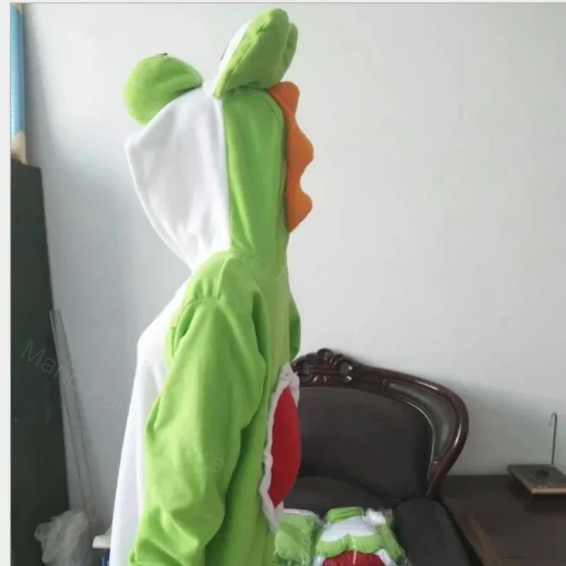 Halloween costume Bros Yoshi Halloween costume Pajamas Anime Men Halloween Cosplay Jumpsuit Costume Cartoon Carnival Party Role