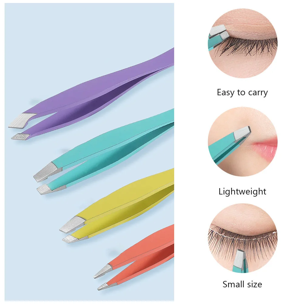 

1 set Hair Removal For Grooming Brow Beauty Tool Tweezers Trimmer Beauty Tool Eyebrow Brow Tweezers Eyebrow Clip