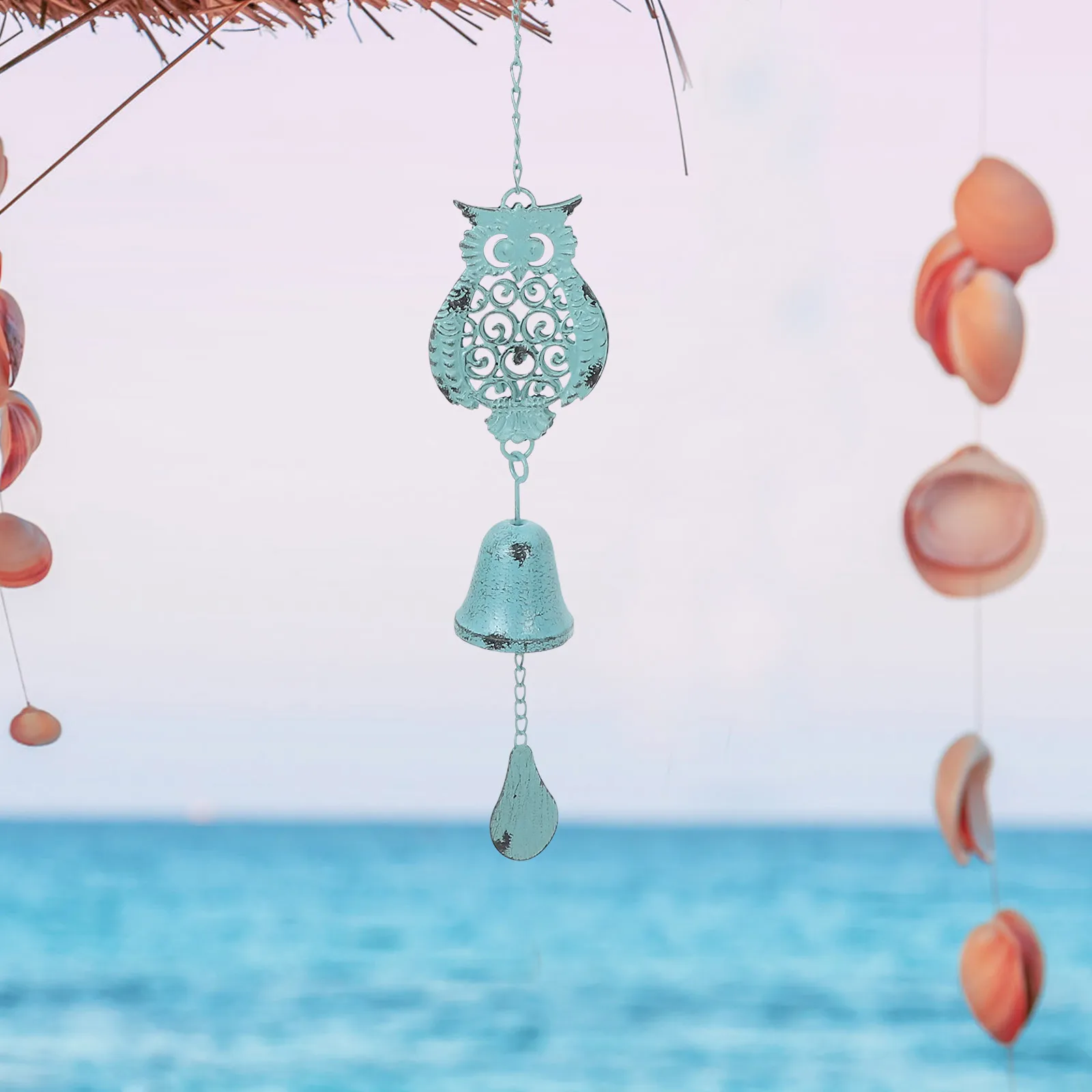 

Exquisite Craftsmanship Owl Wind Chimes Outdoor Decor Bell Vintage Design for Gardens Patios and Home Decoration