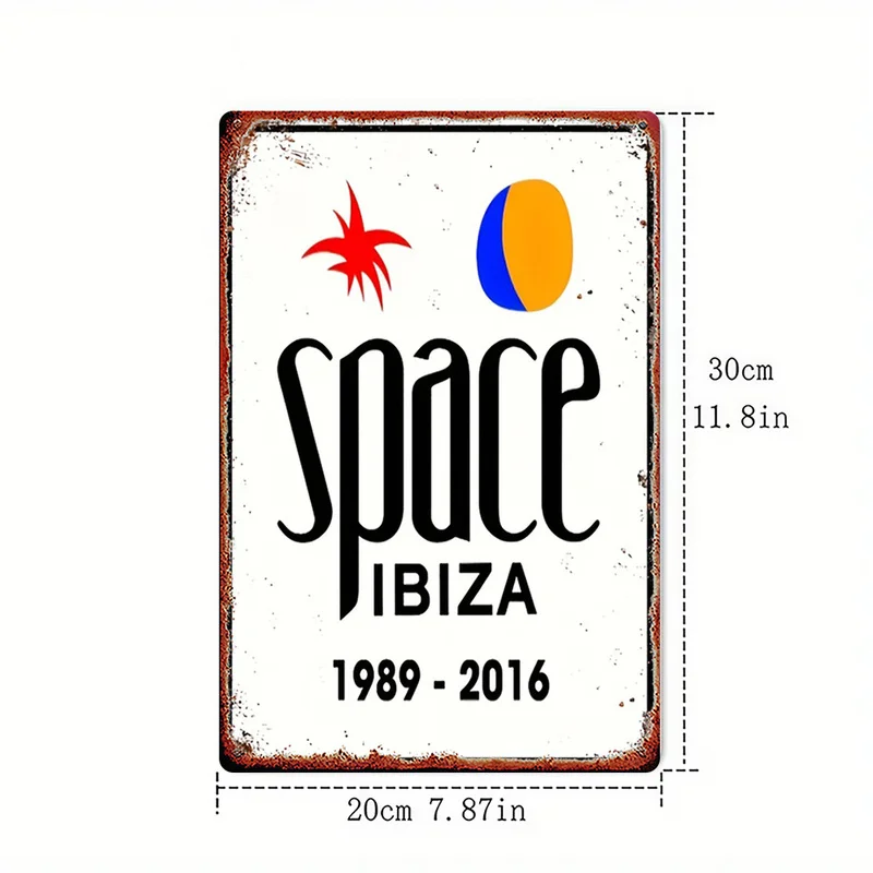 2D Flat, 1pc, Metal Sign, 