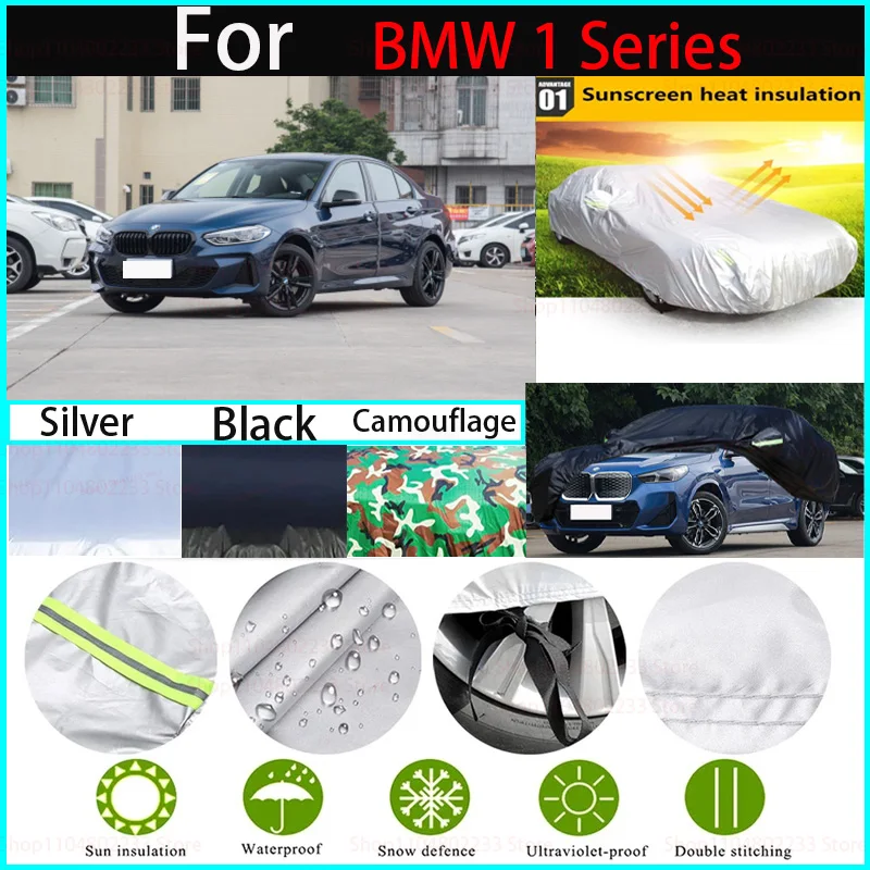 

Waterproof Car Covers for BMW 1 Series Car Cover All-season Car CoverDustproof, Snowproof and UV-resistant