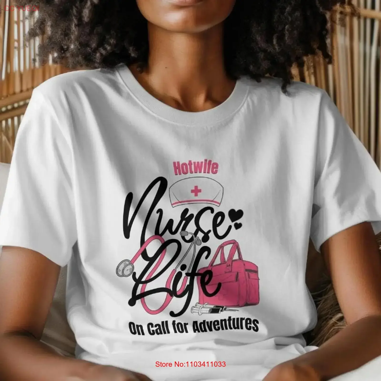 Хотвайф Медсестра Футболка On Call Adventures Swinger SweaT Life Party Гордый винтажный стираный удобный стильный модный мягкий