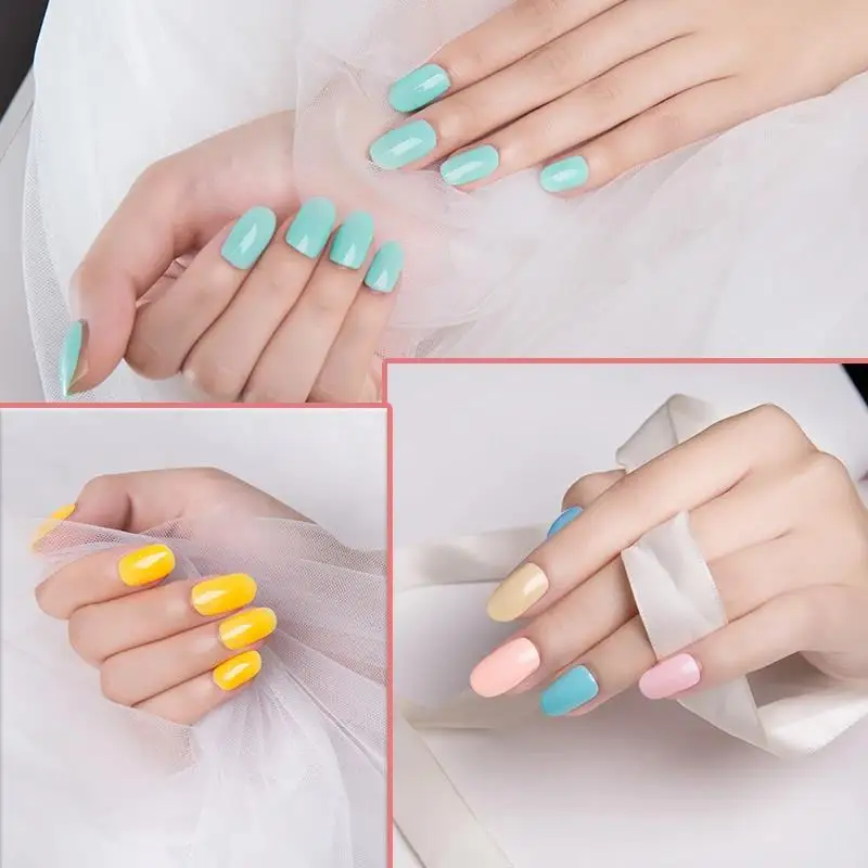 Clou Beaute printemps été Gel Vernis à ongles 15ml Vernis Semi Permanent UV Gel Nail Art Lakiery Hybrydowe manucure solide Gel vernis