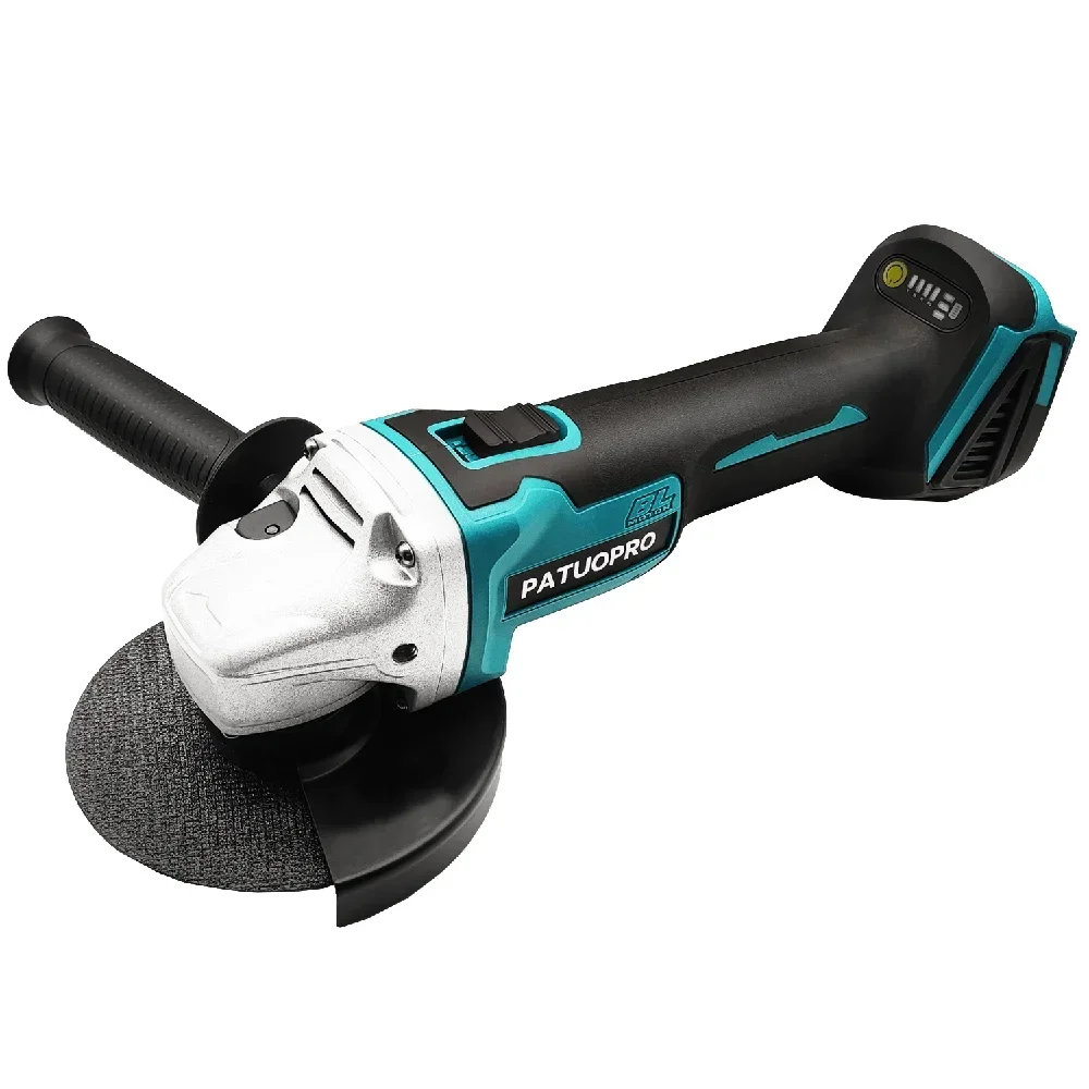 125mm M14 Bürstenlosen Cordless Winkel Grinder Elektrische Schneiden Maschine Polieren Hause Handheld Power Tools Für Makita 18V Batterie