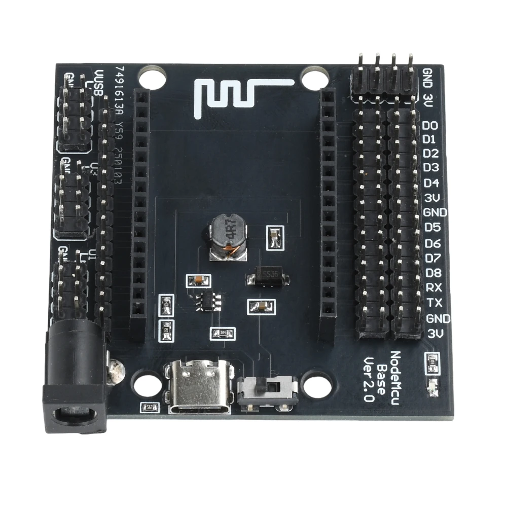 NodeMcu Base ESP8266 Testing DIY Board NodeMcu ESP8266 WiFi Development Board Base for LoLin V3 NodeMcu Lua DIY Electronic Kit