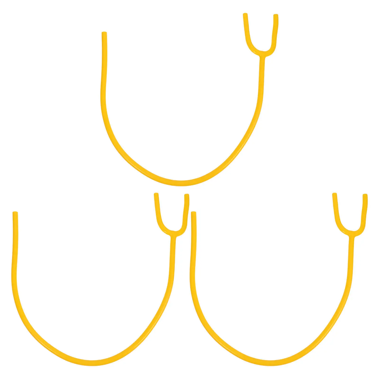 

3Pcs PVC Stethoscope Replacement Tubing Y-Shaped Grade Flexible Tube for Accurate Auscultation Stethoscope Tube Parts