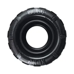 KONG - Tires - Durable Rubber Chew Toy and Treat Dispenser for Power Chewers