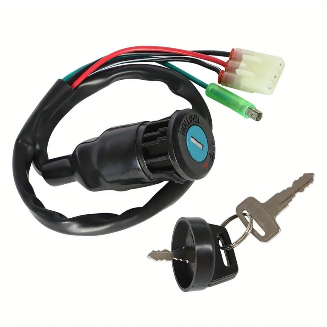 

Ignition Switch with Key Replacement for Yamaha Warrior Wolverine 350 Breeze Grizzly 125 Replacement for 5LP-82510-00-00