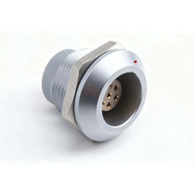 K series round metal push-pull female socket medical electrical connector medical accessories