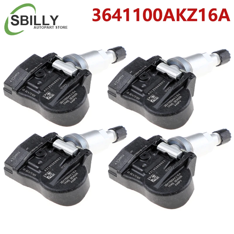 3641100AKZ16A TPMS Sensor de presión de neumáticos 433MHZ para Great Wall Wingle5 Great Wall C50 Harvard H5 H6 Haval H6 Haval M6