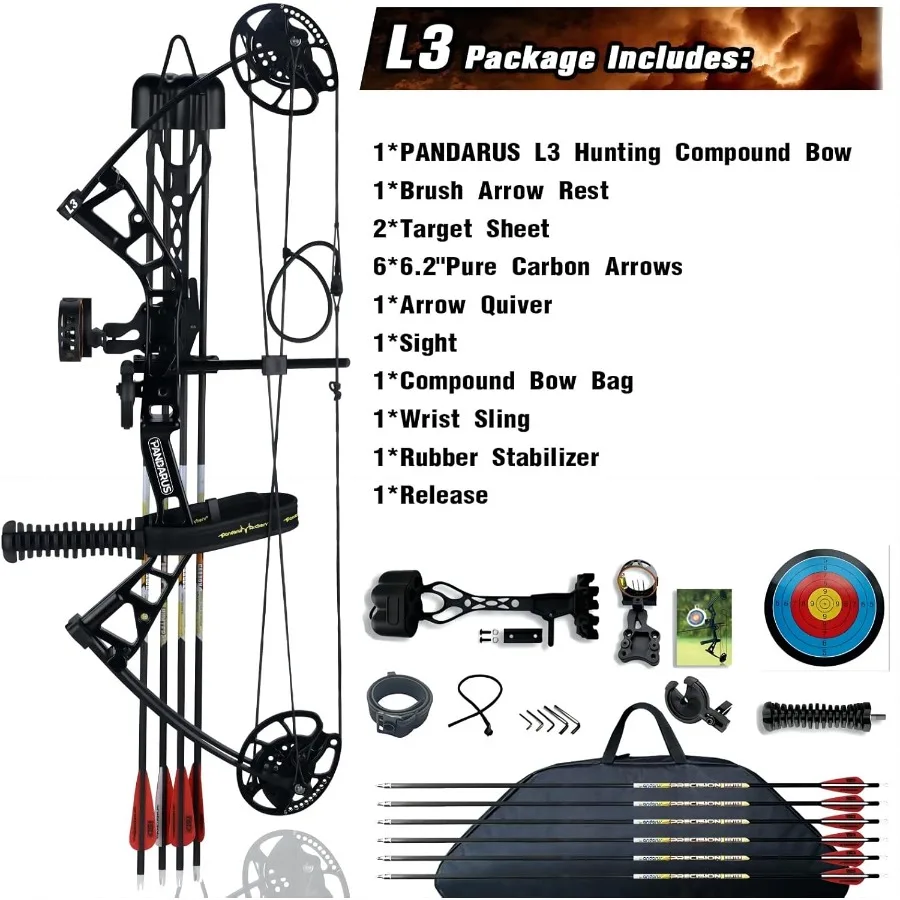 مجموعة القوس المركب 1040lbs لسحب الطفل اليد اليمنى تصميم خفيف الوزن القوس قابل للتعديل 1628 رسم طول IBO 290fps جديد 2024 Profe