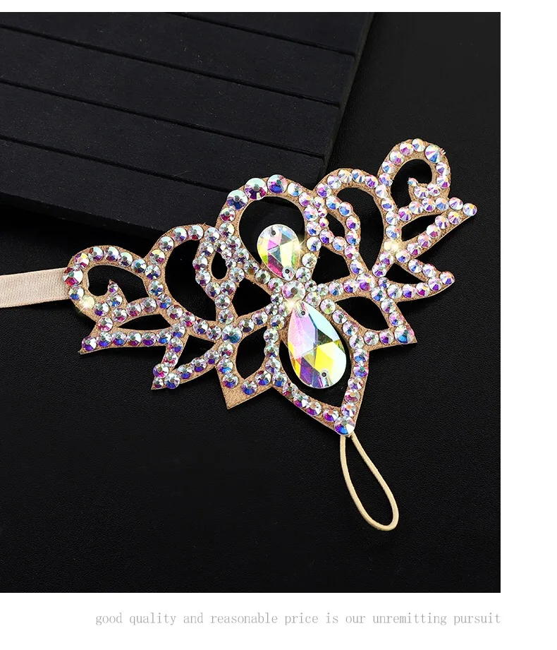 Bühne Leistung Zubehör Bauchtanz Armband High-end-Weibliche Erwachsene Exquisite Leistung Strass Passenden Zubehör – Detail 3
