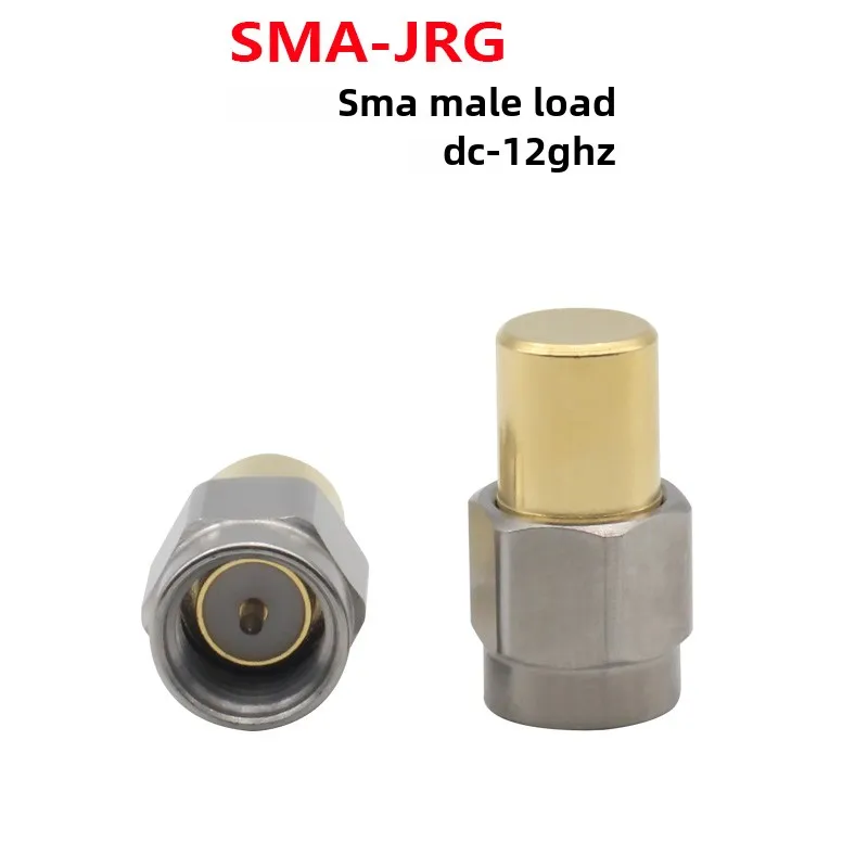 

SMA Load Stainless Steel SMA Male Load 12GHZ 2W Test Load, Low Standing Wave SMA Plug