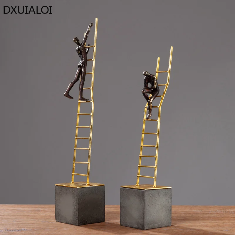 Modern minimalism  Home decoration accessories  Stairclimber's decoration  Decorations for hardworking individuals  Resin Crafts