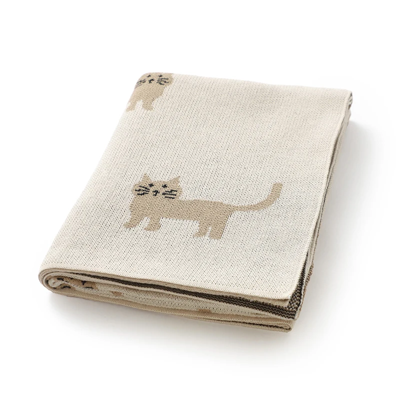 100*80cm Baby Blankets Ultra-Soft Reversible Newborn Infant Boys Girls Swaddle Wrap Quilt Covers for Stroller Bassinet Throw Mat