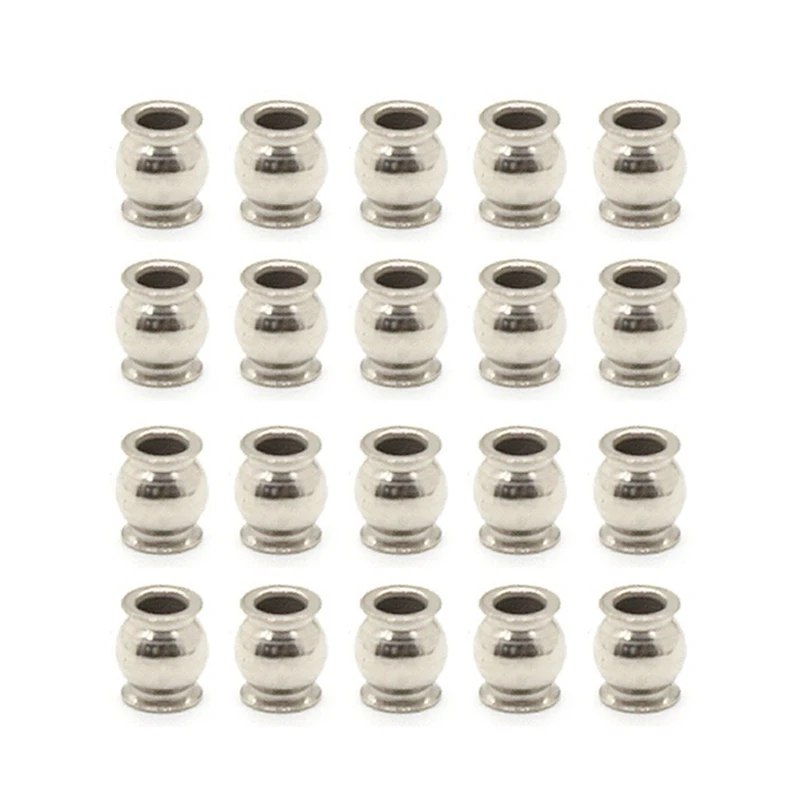 20Pcs 3mm Rod End Ball Joint for 1/10 Traxxas TRX4 TRX6 E-REVO REVO SUMMIT T-Maxx E-Maxx Revo Rustler Slash RC Car Parts