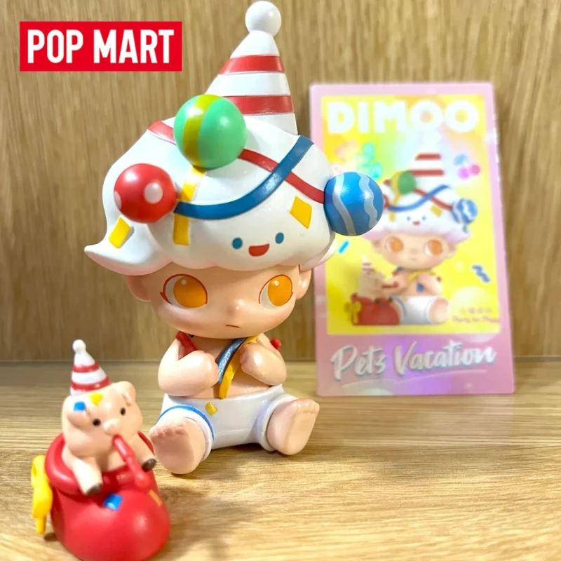 البوب مارت ديمو الحيوانات الأليفة عطلة سلسلة صندوق أعمى مفاجأة صندوق الغموض لطيف أنيمي عمل الشكل الحلي التماثيل Kawaii الاطفال هدية #4