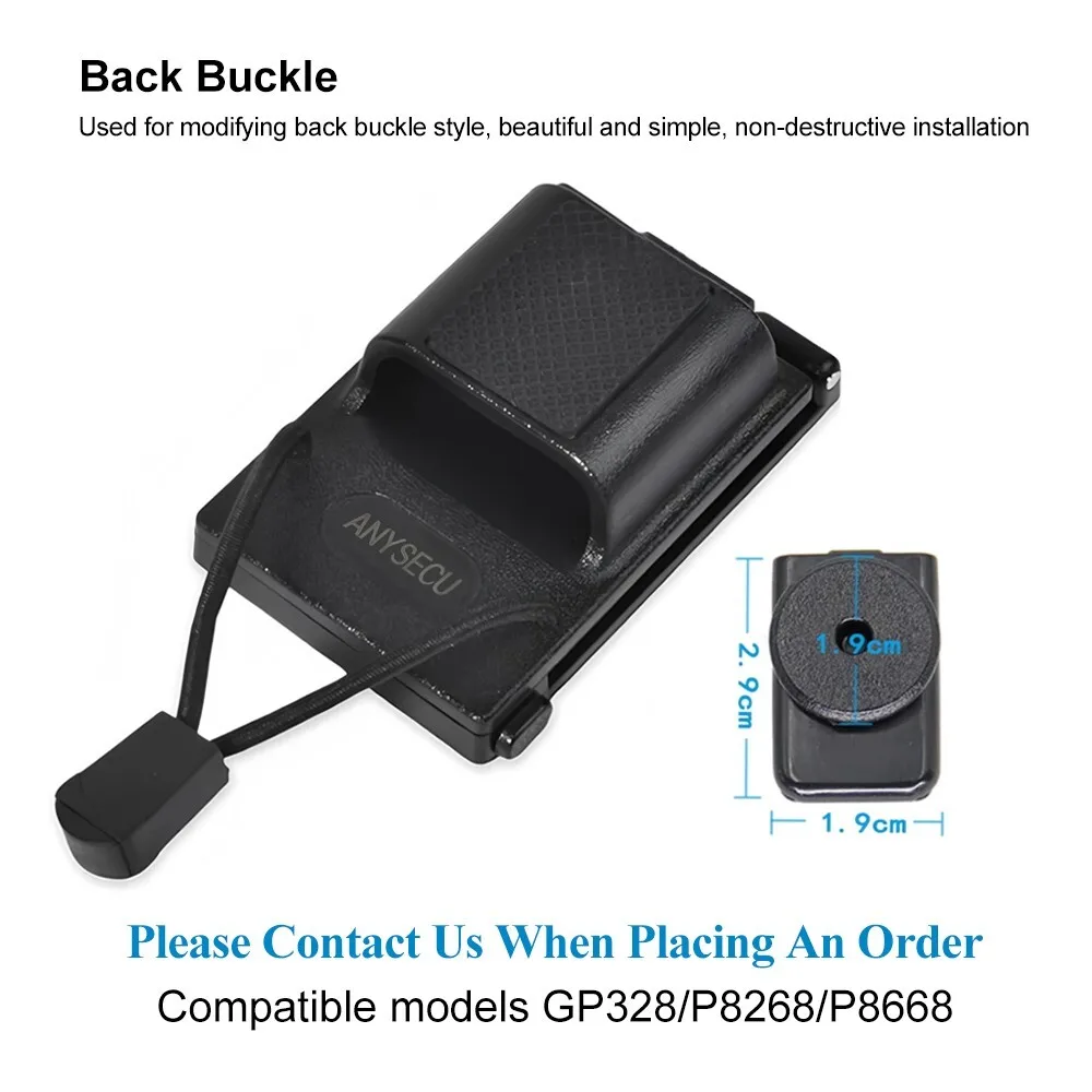 

Radio Holder Belt Clip For Baofeng UV-5R UV-9R BF-K5PLUS QYT KT-A16 PX-777 MD-UV380 TH-UV8000D WOUXUN Portable Walkie Talkie