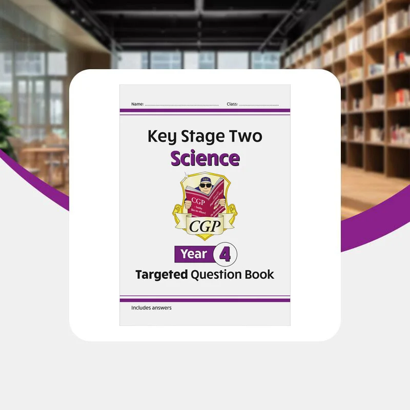 New KS2 Science Year 4 Targeted Question Book Includes Answers CGP TEAM Coordination Group Publications 9781789088892 Book