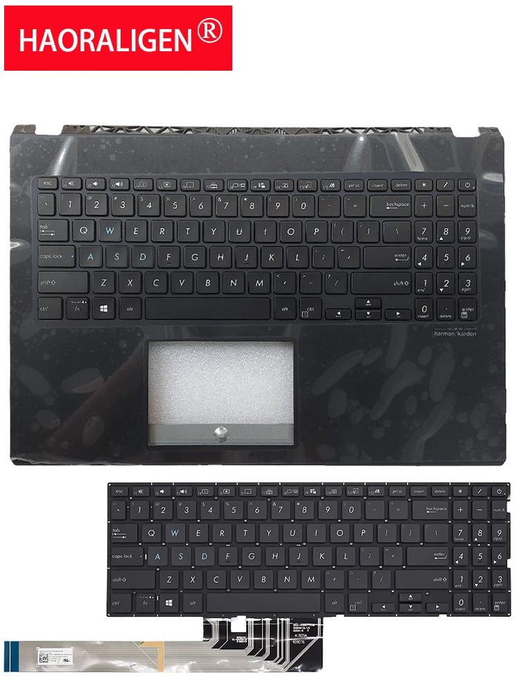 Teclado Retroiluminado para Laptop Asus Novo para Asus X571 X571f X571g X571gd X571gt X571u X571l