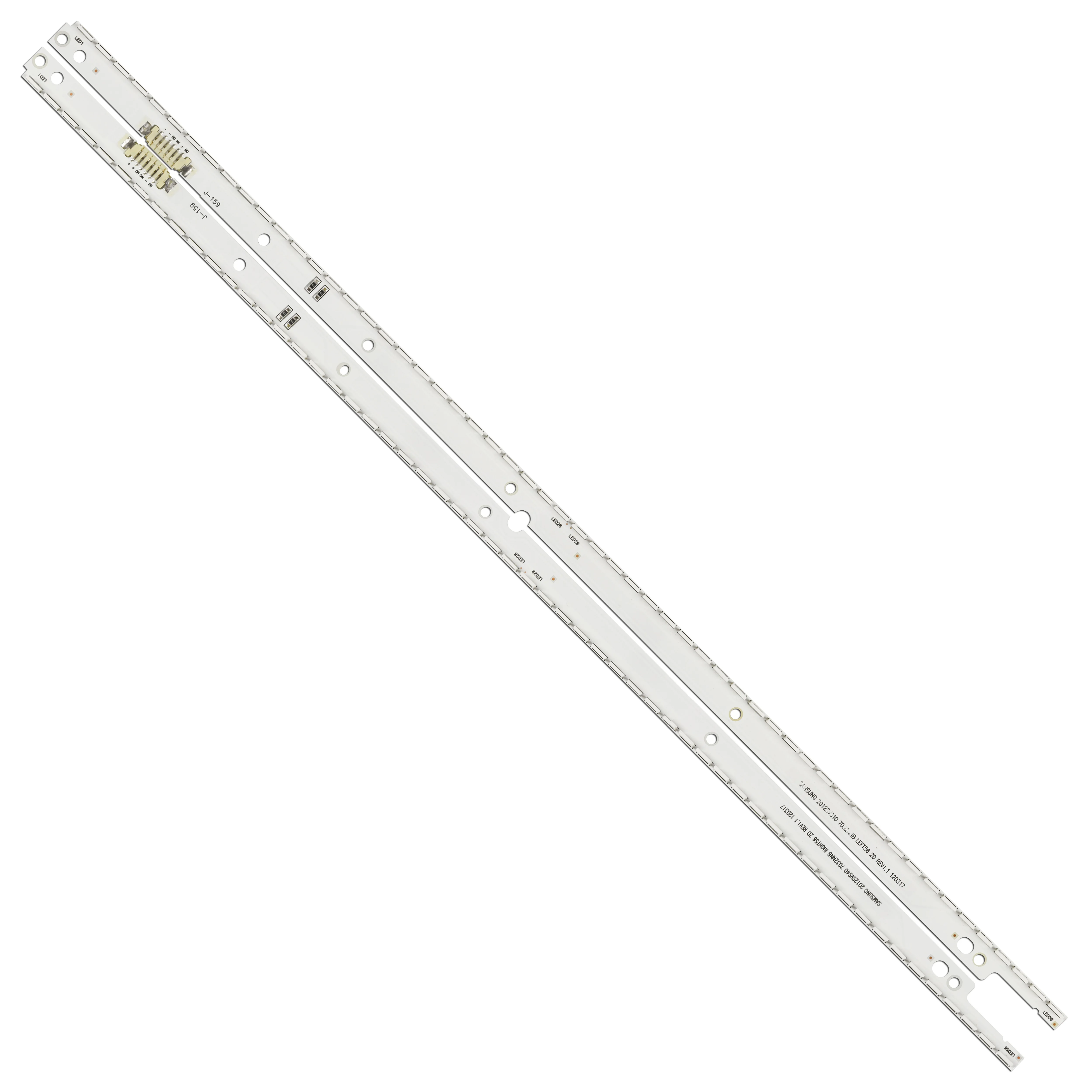 2pcs LED bar UE40ES6307 UE40ES6307U UE40ES6530 UE40ES5500 UE40ES5550W UE40ES5550 UN40ES6100G UN40ES6100 UN40ES6500 UN40ES6580