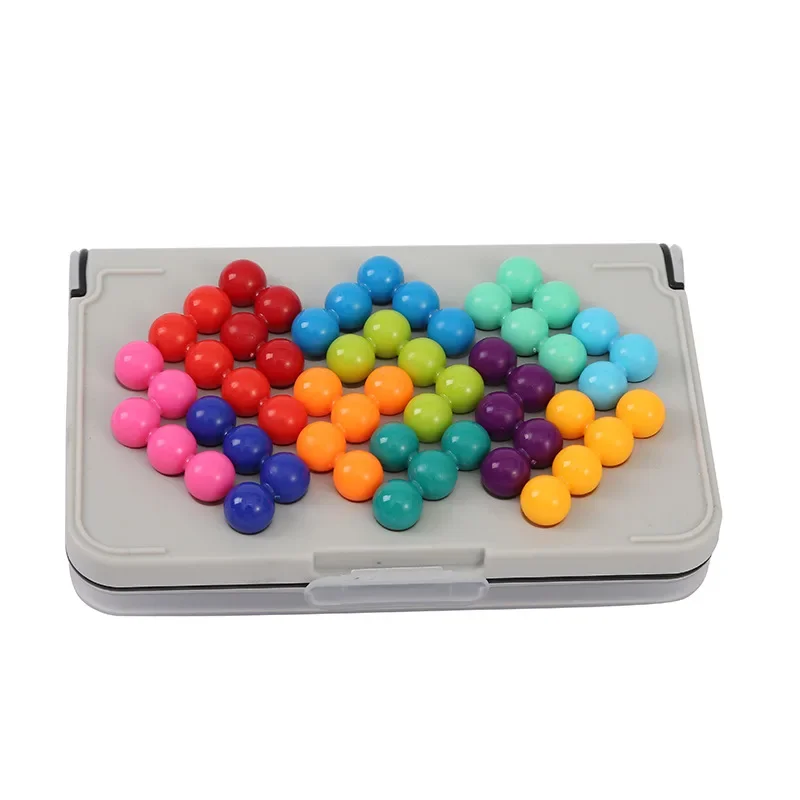 ألعاب مونتيسوري 120 تحديات ثلاثية الأبعاد لغز مجلس لعبة الكلاسيكية الهرم لوحة اللؤلؤ العقل المنطقي للأطفال الهرم الخرز الهدايا