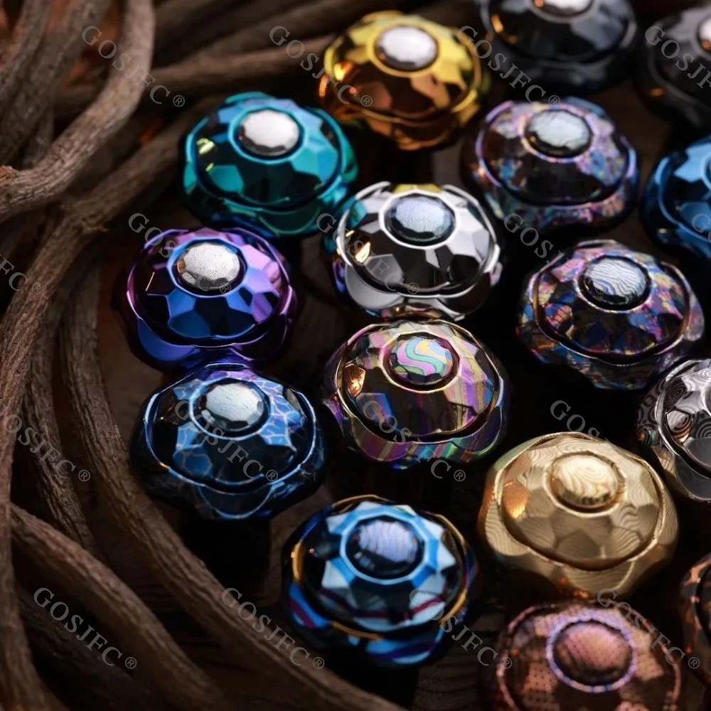 ROGUE EDC matériaux spéciaux champignon Fidget Spinner rotor mécanique Fidget jouets pour adultes jouet de bureau