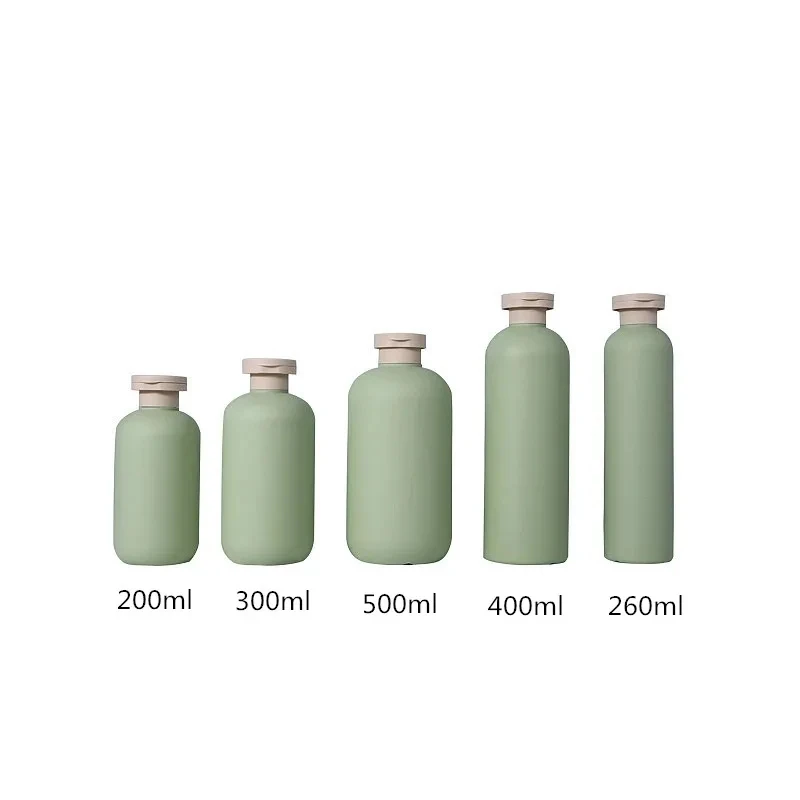 5/10/25pcs 200/250/300/400/500ml Empty Lotion Bottle With Pump/ Flip Cap Shampoo Shower Gel Body Wash Cosmetic Dispenser Bottle