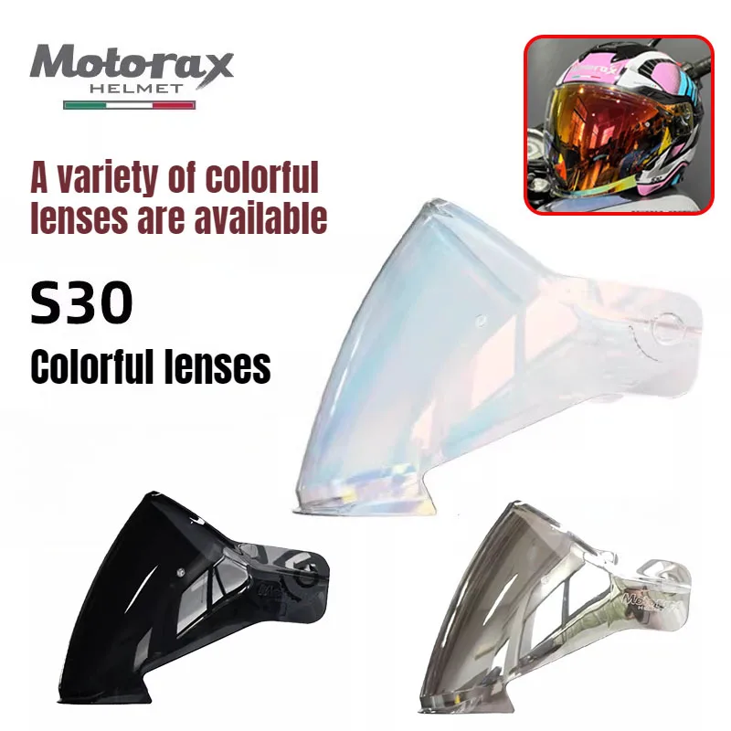 

Визор для шлема MOTORAX S30, для полушлема и трехчетвертишлема, универсальный, для дневного и ночного использования, Kaciga Casco Moto Tapecete